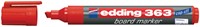 Whiteboardmarker edding 363 schuin 1-5mm rood 1 Stuk