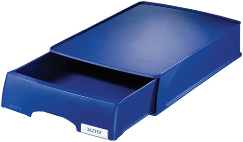 Brievenbak Leitz Plus met lade A4 maxi blauw 1 Stuk