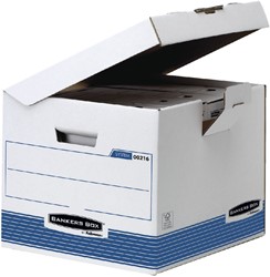 Opbergdoos Bankers box system flip top kubus 1 Stuk