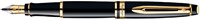 Vulpen Waterman Expert GT F lak zwart 1 Stuk