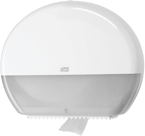 Toiletpapierdispenser Tork T1 jumbo wit 554000 1 Stuk