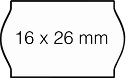 Prijsetiket 16x26 Open-Data S14/Sato Judo perm wt 1000 Stuk