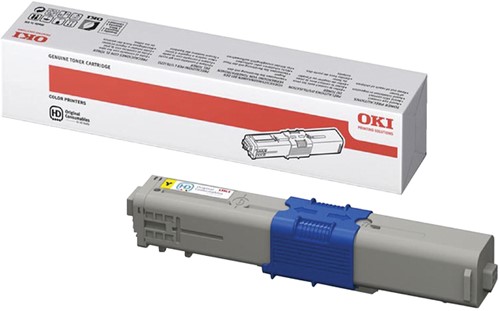 Toner Oki 44469704 geel 1 Stuk