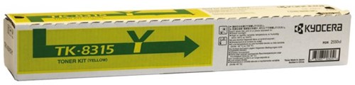 Toner Kyocera TK-8315Y geel 1 Stuk
