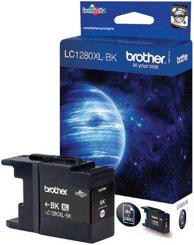 Inktcartridge Brother LC-1280XLBK zwart 1 Stuk
