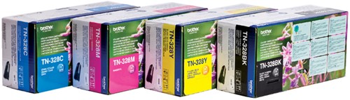 Toner Brother TN-328M rood 1 Stuk-2