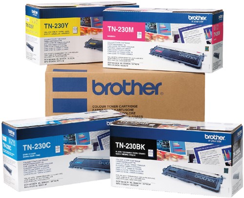 Toner Brother TN-230M rood 1 Stuk-2