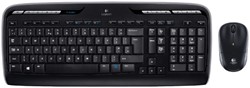 Toetsenbord Logitech MK330 Qwerty muis drl zwart 1 Stuk