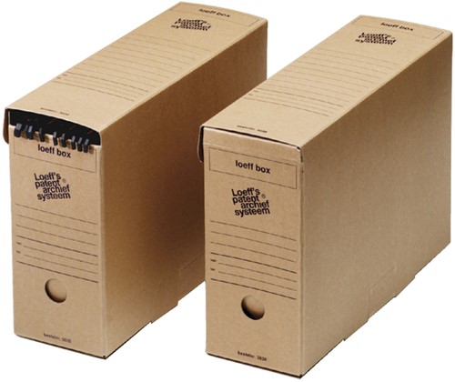 Archiefdoos Loeff 3030 folio 370x260x115mm 1 Stuk-1