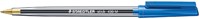 Balpen Staedtler stick 430 m blauw 1 Stuk