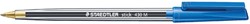 Balpen Staedtler stick 430 m blauw 1 Stuk