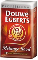 Koffie Douwe Egberts snelfilter Melange Rood 500gr 500 Gram-1
