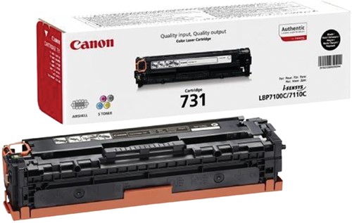Tonercartridge Canon 731H zwart 1 Stuk