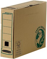 Opbergdoos Bankers box earth 80mm A4 transfer 1 Stuk-2