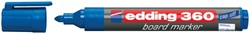 Whiteboardmarker edding 360 rond 1.5-3mm blauw 1 Stuk