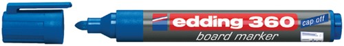Whiteboardmarker edding 360 rond 1.5-3mm blauw 1 Stuk