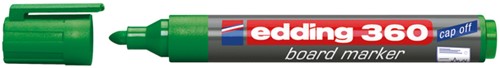Whiteboardmarker edding 360 rond 1.5-3mm groen 1 Stuk