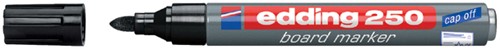 Whiteboardmarker edding 250 rond 1.5-3mm zwart 1 Stuk