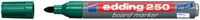 Whiteboardmarker edding 250 rond 1.5-3mm groen 1 Stuk