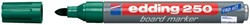 Whiteboardmarker edding 250 rond 1.5-3mm groen 1 Stuk