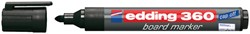 Whiteboardmarker edding 360 rond 1.5-3mm zwart 1 Stuk