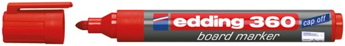 Whiteboardmarker edding 360 rond 1.5-3mm rood 1 Stuk