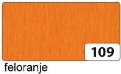 Crêpepapier Folia 250x50cm nr109 feloranje 1 Stuk