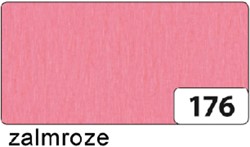 Crêpepapier Folia 250x50cm nr176 zalmroze 1 Stuk