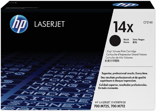 Tonercartridge HP CF214X 14X zwart 1 Stuk
