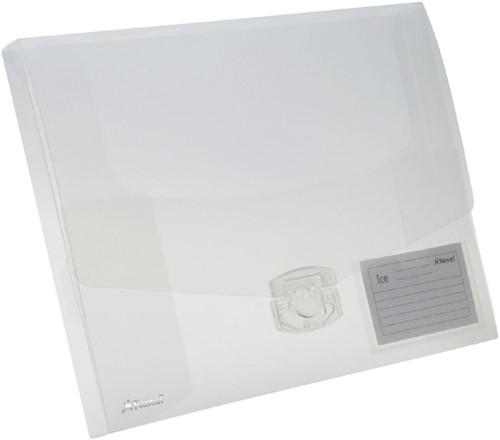 DOCUMENTENBOX REXEL ICE 25MM TRANSPARANT 1 Stuk