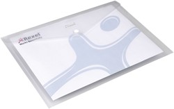 Enveloptas Rexel ice A4 transparant 5 Stuk