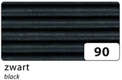Golfkarton Folia E-golf 50x70cm 250gr nr90 zwart 1 Stuk
