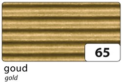 Golfkarton Folia E-golf 50x70cm 250gr nr65 goud 1 Stuk