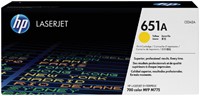 Tonercartridge HP CE342A 651A geel 1 Stuk