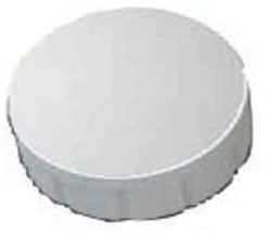 Magneet MAUL Solid 15mm 150gr wit 10 Stuk