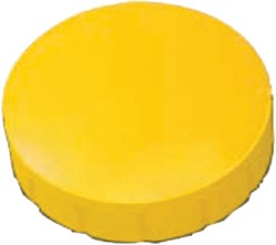 Magneet MAUL Solid 20mm 300gr geel 10 Stuk