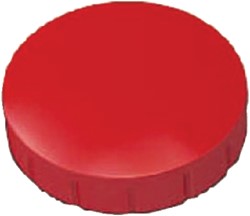 Magneet MAUL Solid 20mm 300gr rood 10 Stuk