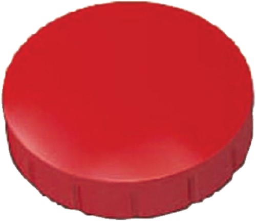 Magneet MAUL Solid 20mm 300gr rood 10 Stuk