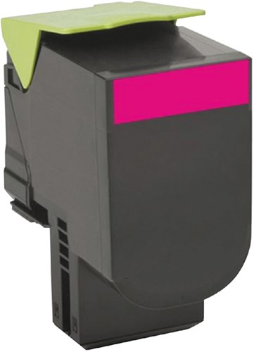 Tonercartridge Lexmark 70C20M0 prebate rood 1 Stuk-2