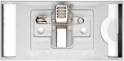 Badge Durable 8543 classic combiklem 34x74mm zgs 1 Stuk