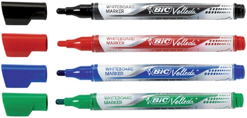 Whiteboardmarker Bic liquid rond M rood 1 Stuk-2