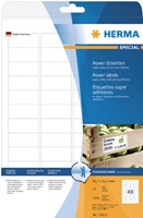 Etiket HERMA Power 10902 45.7x21.2mm wit 1200stuks 25 Vel-1