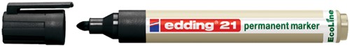 Viltstift edding 21 Eco rond 1.5-3mm zwart 1 Stuk