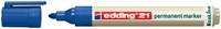 Viltstift edding 21 Eco rond 1.5-3mm blauw 1 Stuk