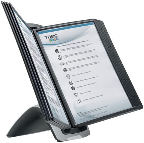 Bureaustandaard Durable 5855 Sherpa Style 10tas zw 1 Stuk