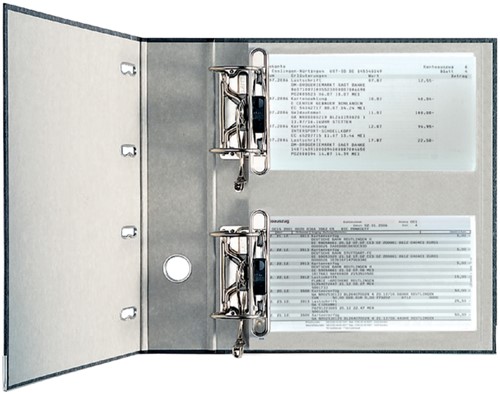 Ordner Ltz 1092 giro-bank 2mech 75mm karton A4 zw 1 Stuk