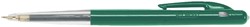 Balpen Bic M10 M groen 1 Stuk