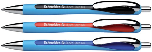 Balpen Schneider Slider Rave XB rood 1 Stuk-2