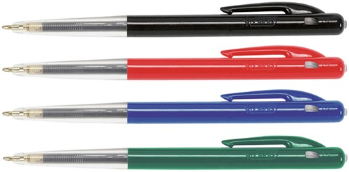Balpen Bic M10 M blauw 1 Stuk-2