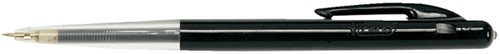 Balpen Bic M10 F zwart 1 Stuk